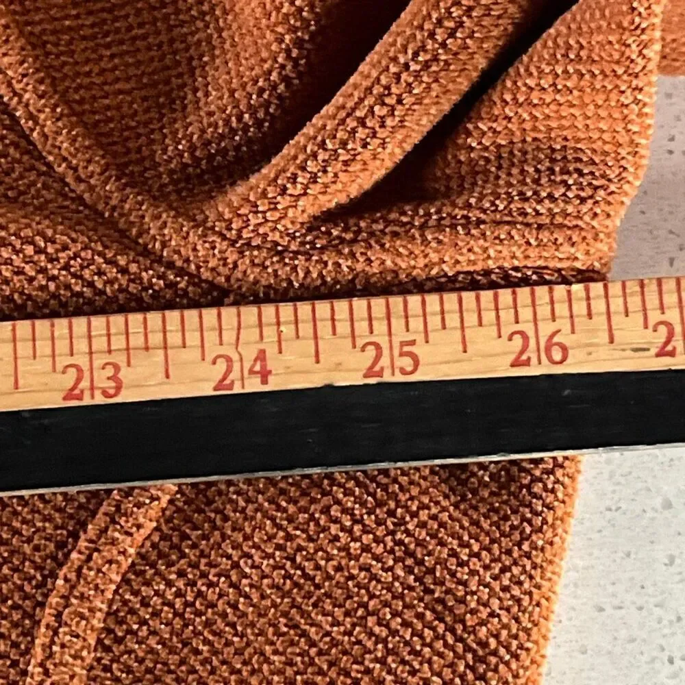 Mountain Hardwear Burnt Orange 1/4 Zip Sweatshirt Sweater Mens XL